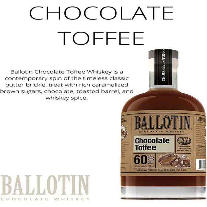 Ballotin Chocolate Toffee Whiskey