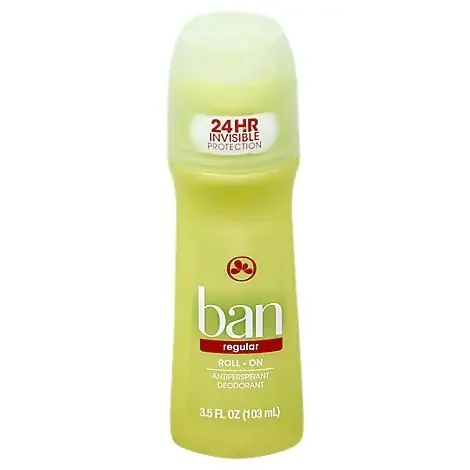 Ban Antiperspirant Deodorant Regular Roll-On