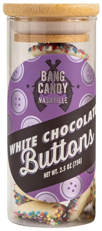 Bang Candy White Chocolate Buttons