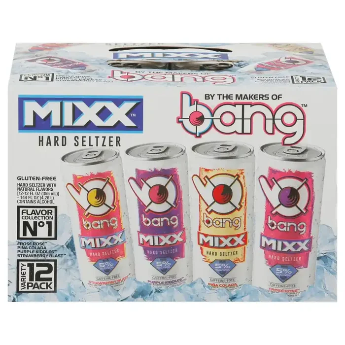 Bang Mixx Hard Seltzer Variety Pack 12 – 12 fl oz Cans