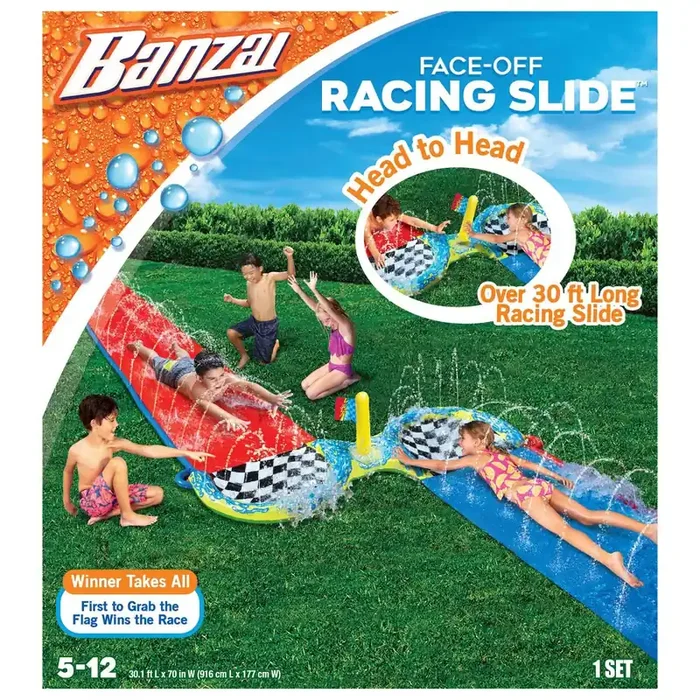 Banzai Face-Off Racing Slide