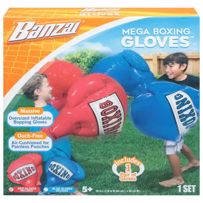 Banzai Mega Boxing Gloves 1 Pair – Each (color may vary)