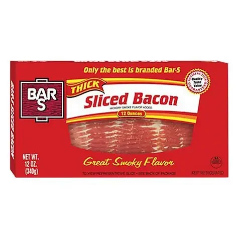 Bar S Thick Cut Bacon – 12 Oz