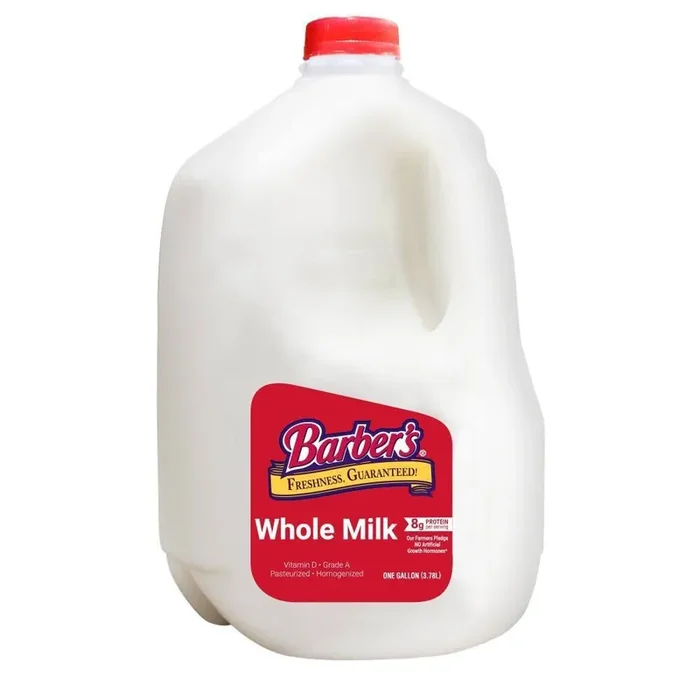 Barber Foods Barber Whole Milk