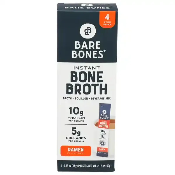 Bare Bones Ramen Instant Bone Broth, Sticks
