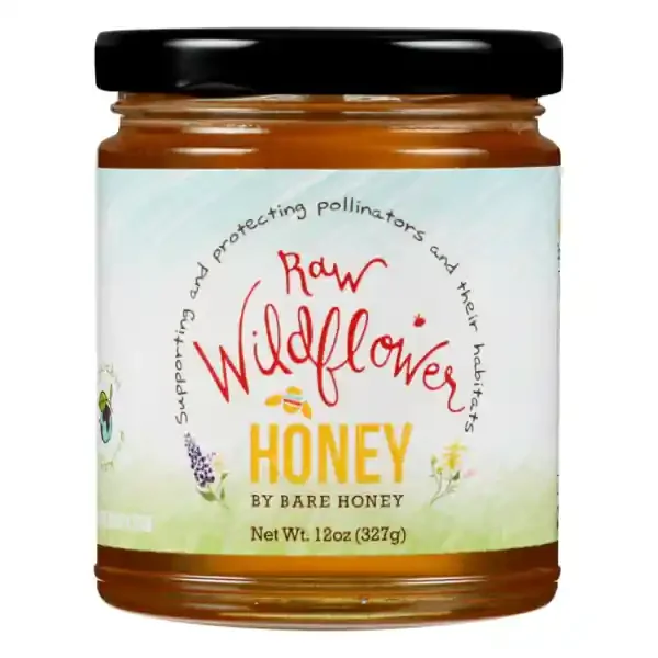 Bare Honey Raw Wildflower