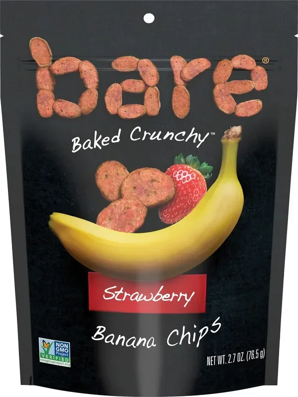 Bare Strawberry Banana Chips 2.7 oz