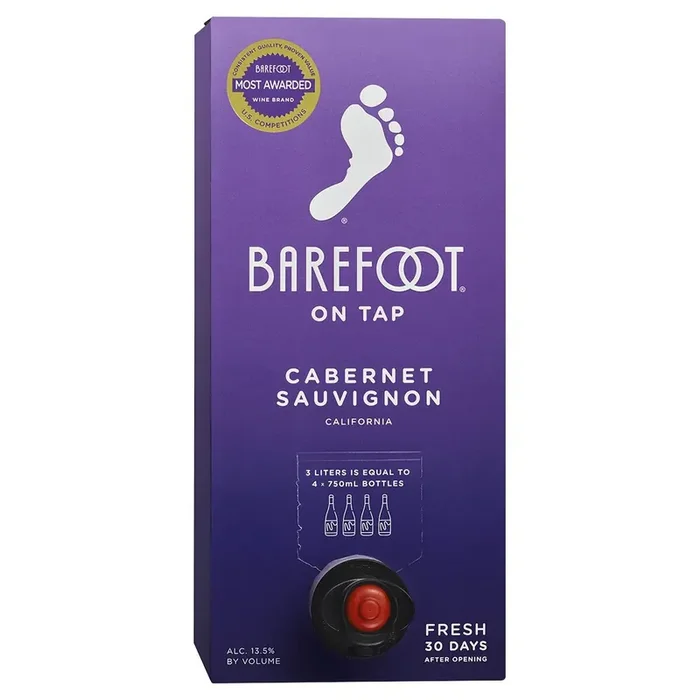 Barefoot Cellars On Tap Cabernet Sauvignon Red Wine