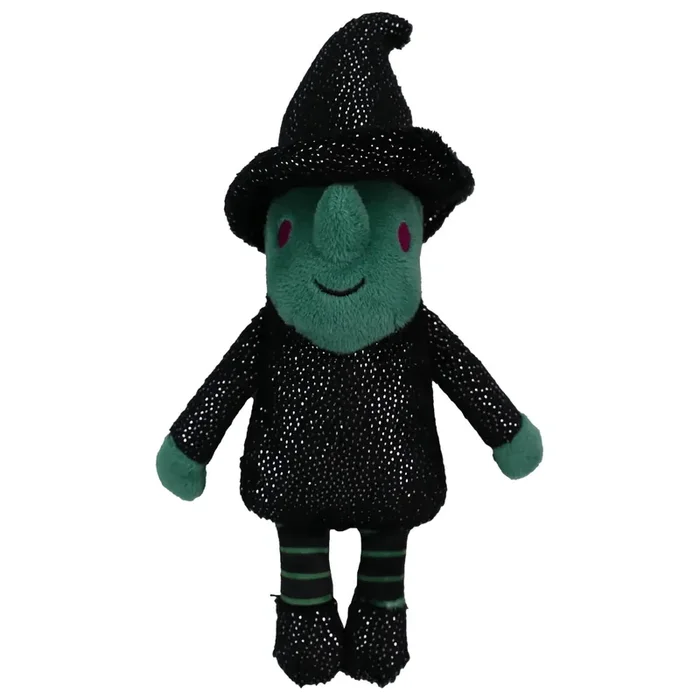 Bark-A-Boo Stuffed Witch Dog Toy, Small