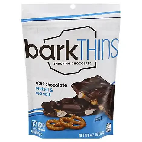 Bark Thins Dark Chocolate Pretzel With Sea Salt