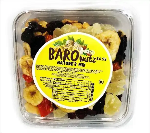 Baro Nuts B/Nut Natures Mix