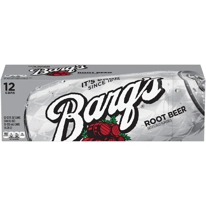 Barq‘s Barqs Root Beer Caffeine Free Soda Soft Drink, 12 fl oz, 12 Pack