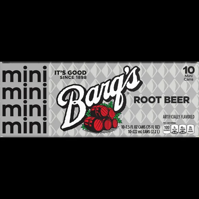 Barq‘S Barqs Rootbeer 7.5Oz 10Pk