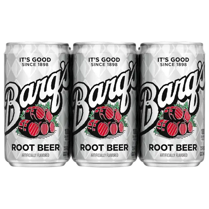 Barq‘s Root Beer Soda Soft Drink, 7.5 fl oz, 6 Pack