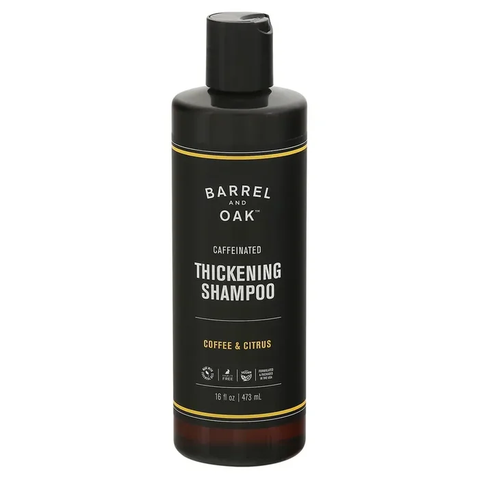 Barrel and Oak Caffeinated Thickening Coffee & Citrus Shampoo 16 fl oz