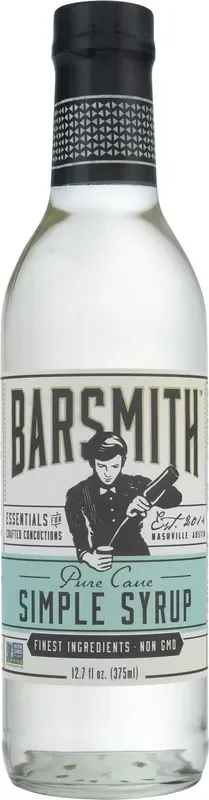 Barsmith Pure Cane Simple Syrup 12.7 fl oz