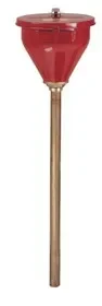 Basco Justrite® Safety Funnel With 32 Inch Flame Arrester, Price/each