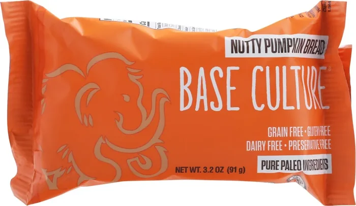 Base Culture Nutty Pumpkin Bread – 3.2 oz