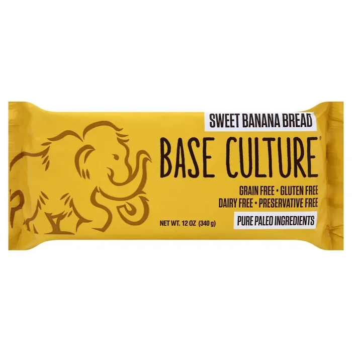 Base Culture Sweet Banana Bread 12 oz
