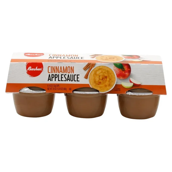 Bashas Applesauce Cinnamon Cup
