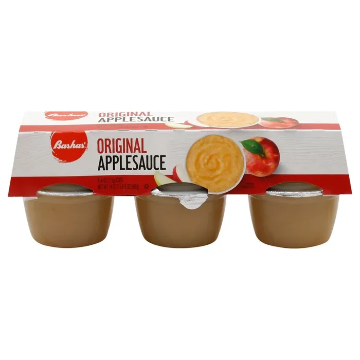 Bashas Applesauce Regular Cups – 24 oz
