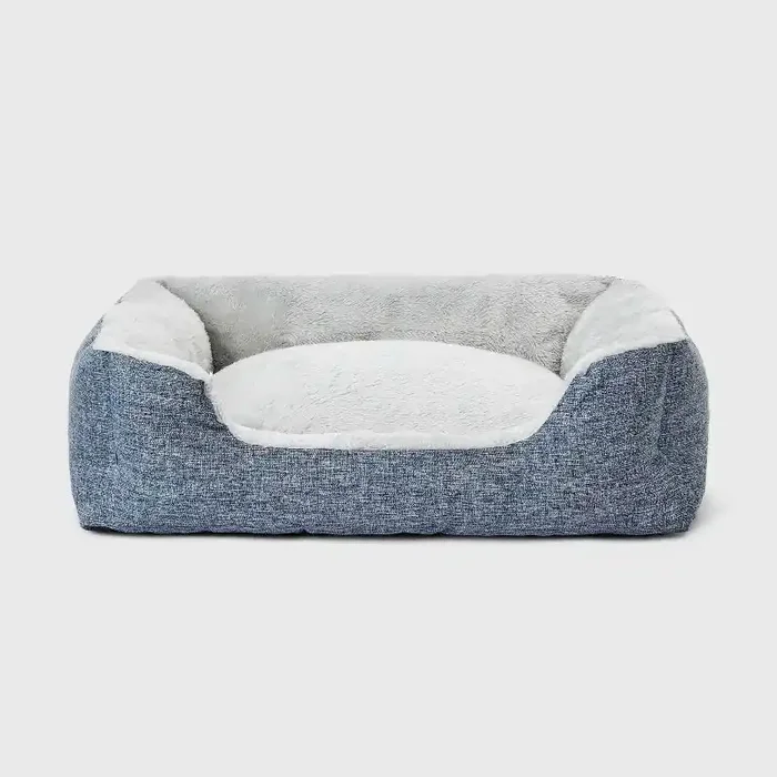 Basic Cuddler Dog and Cat Bolster Bed – Boots & Barkley™ S