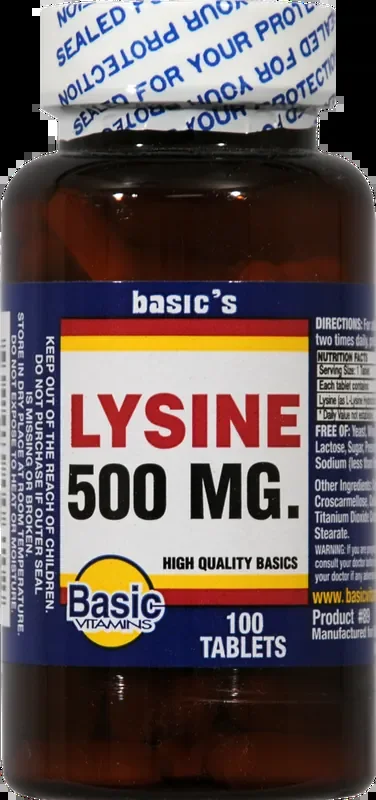 Basic Lysine Tablets 500Mg