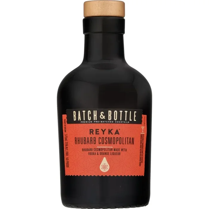 Batch & Bottle Reyka Rhubarb Cosmopolitan Ready To Drink Cocktail 375ml