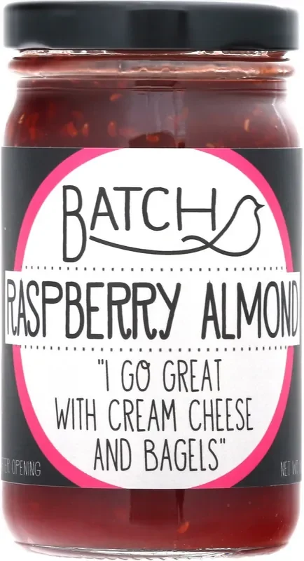 Batch Raspberry Almond Spread 8 oz