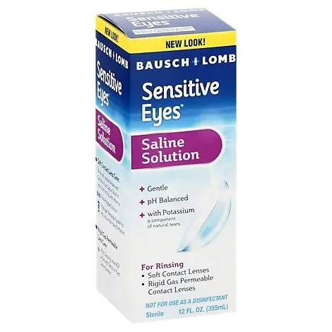 Bausch + Lomb Bausch & Lomb Saline Solution Sensitive Eyes Gentle Plus