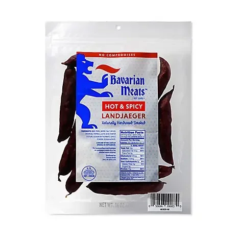 Bavarian Meats Spicy Landjaeger – Each