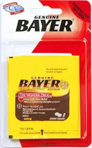 Bayer Apirin Tablets