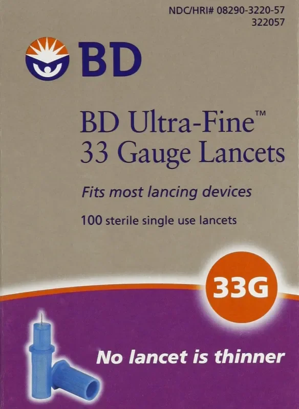 BD Lancets 100 ea