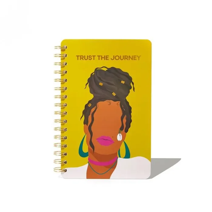 Be Rooted Ruled Journal 5.5″x8.5″ Trust The Journey