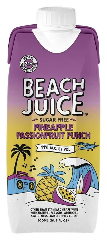 Beach Juice Pineapple Passionfruit Punch