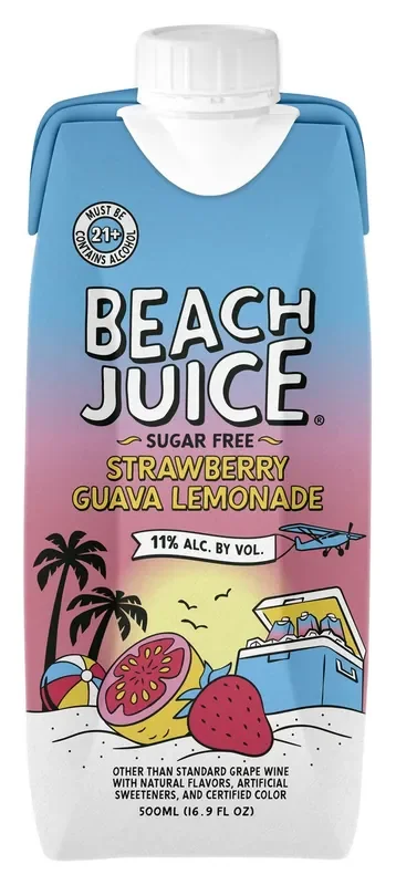 Beach Juice Strawberry Guava Lemonade