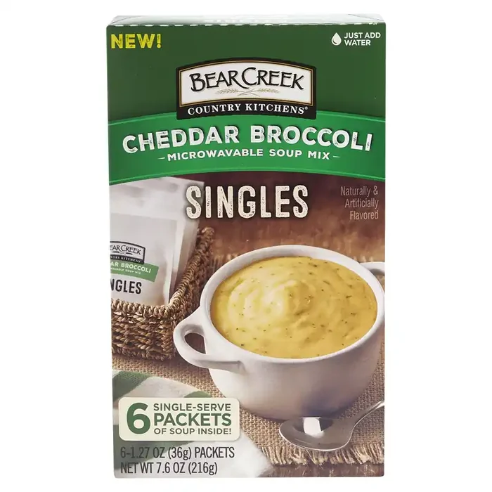 Bear Creek Soup Singles Cheddar Broccoli