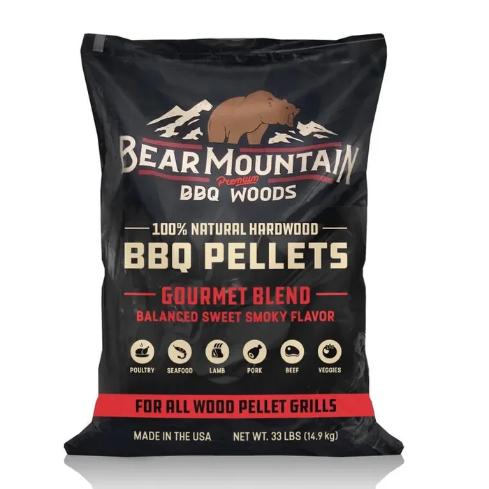 Bear Mountain BBQ Gourmet 33-lb Wood Pellets