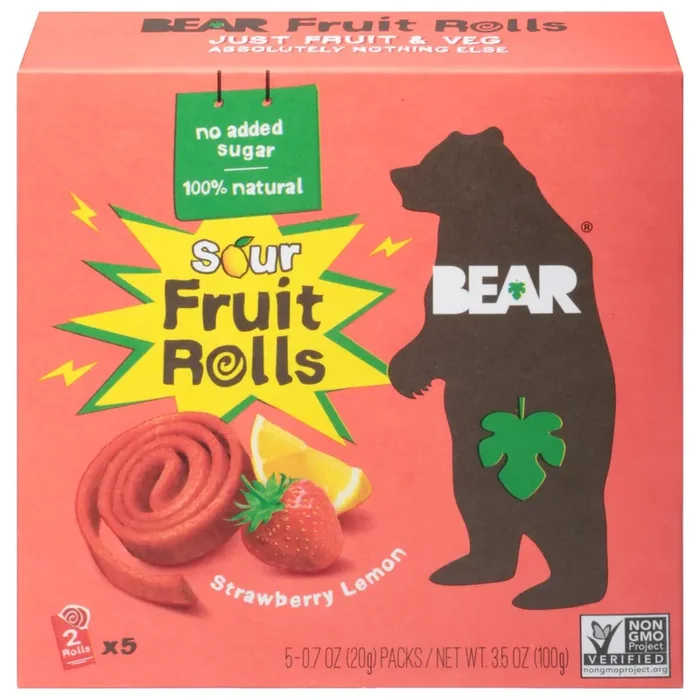 Bear Yoyo Snack Yoyo Sour Strwbry