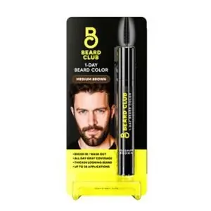 Beard Club Men‘s Day Beard Color, Medium Brown