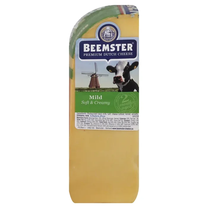 Beemster Cheese Premium Dutch Soft & Creamy Mild Vacuum Packed – Each