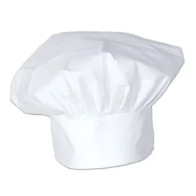 Beistle 60877 Oversized Fabric Chef’s Hat, white; one size fits most; velcro closure, Price/1/Pkg