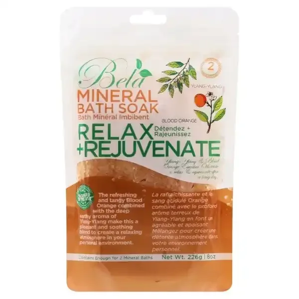 Bela Mineral Bath Soak Relax + Rejuvenate