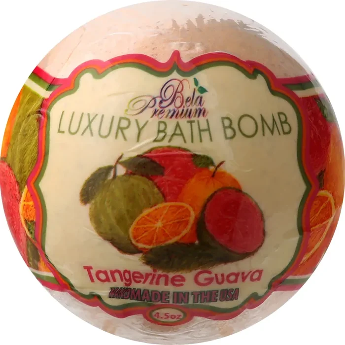 Bela Premium Luxury Bath Bombs Tangerine Guava
