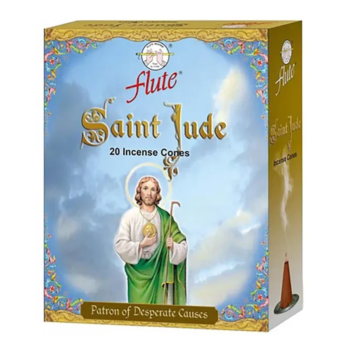 Bela Saint JudeReligious Flute Incense Cones