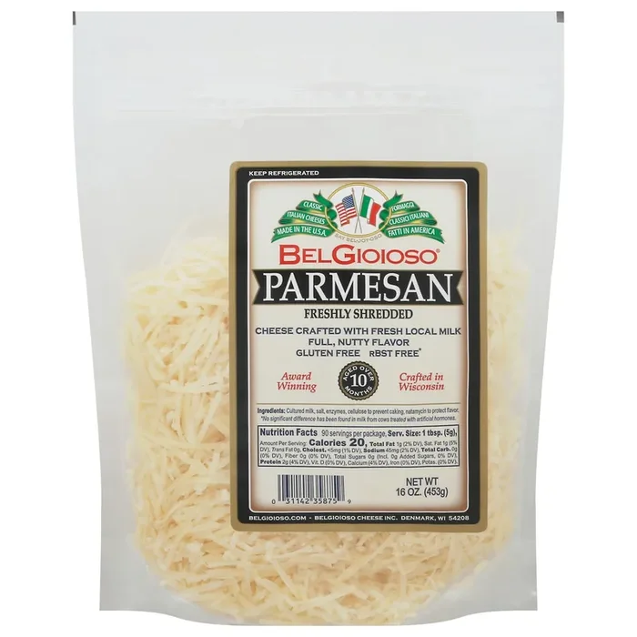 BelGioioso Cheese, Freshly Shredded Parmesan Bag 16oz