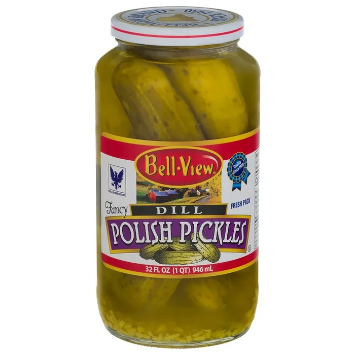 Bell-View Dill Polish Pickles 32 oz