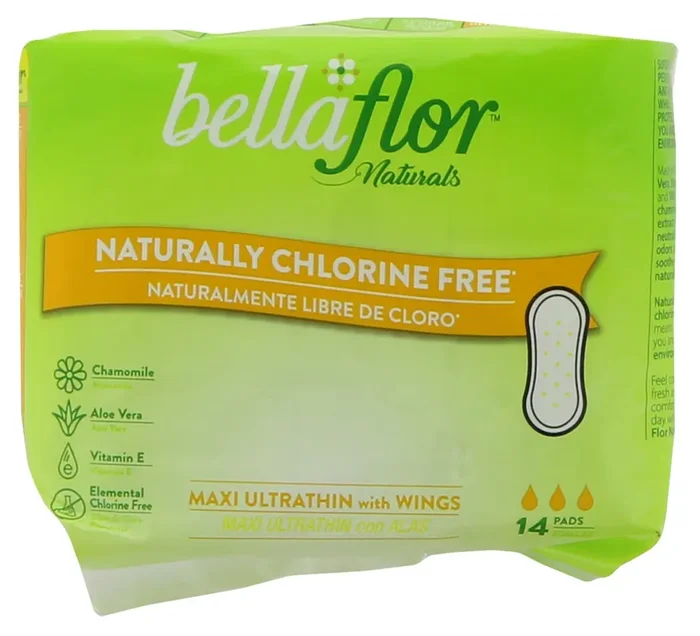 Bella Flor Maxi Ultrathin Pads With Wings