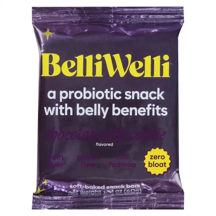 BelliWelli Soft-Baked Chocolate Chip Cookie Snack Bars 1.41 oz