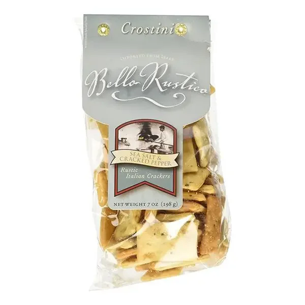 Bello Rustico Crostini – Sea Salt & Cracker Pepper